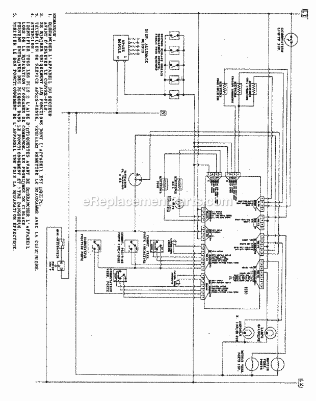 Jenn-Air JDR8895ACW Electric Gas Combo Jenn Air Cooking Wiring Information (Frc) Diagram