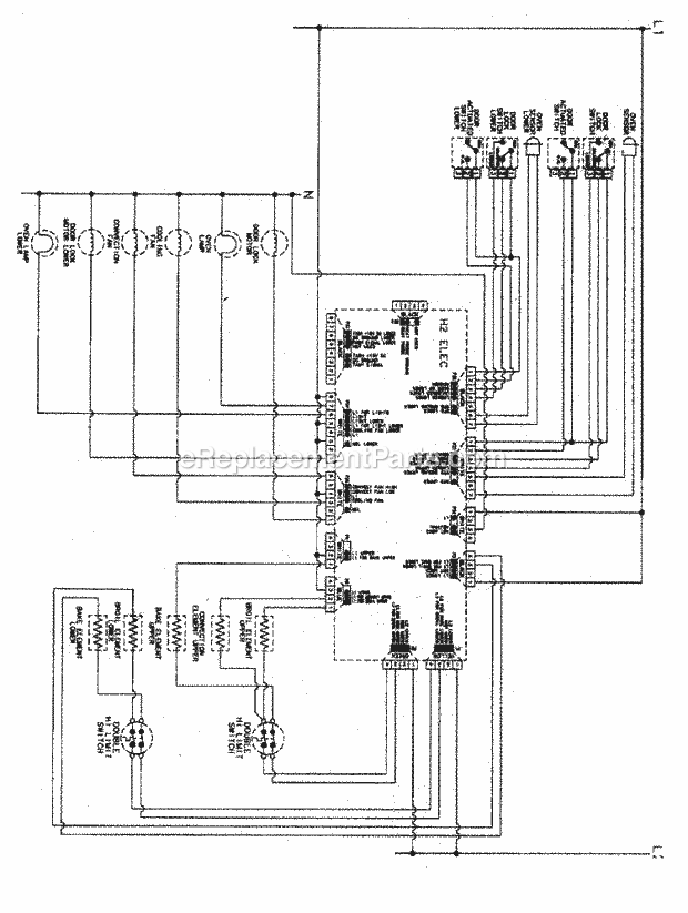 Jenn-Air JJW9430DDS Built-In, Electric Jenn Air Cooking Wiring Information Diagram