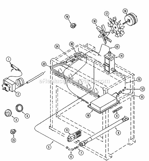 Jenn-Air Freestanding, Gas Gas Range | PRG3601P | eReplacementParts.com