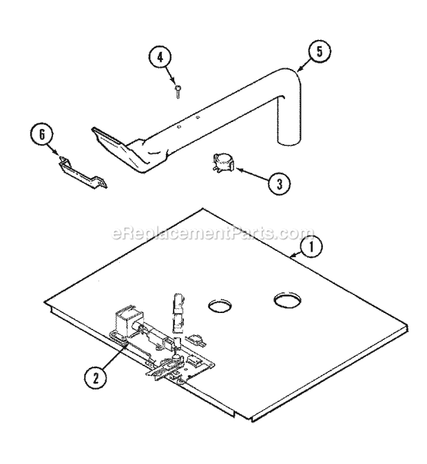 Jenn-Air W2410W Walloven- S/C Ele Internal Controls Diagram