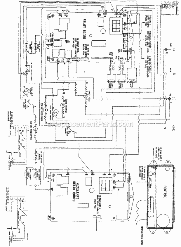 Jenn-Air WW30430P Built-In, Electric Electric Wall Oven Wiring Information Diagram