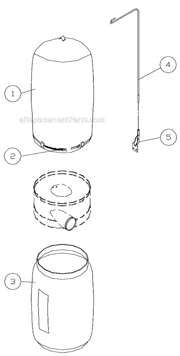 Jet DC-1200VX Series Dust Collector Page C Diagram