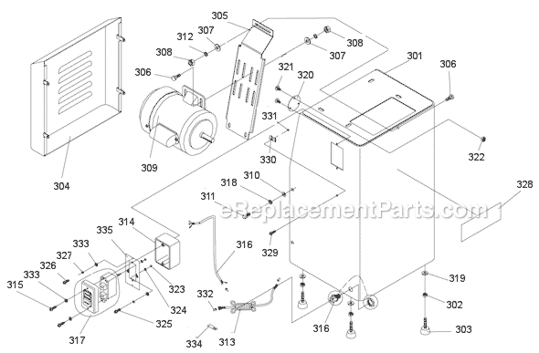 Jet J-4200A (414551) 12 In. Disc Sander Page B Diagram