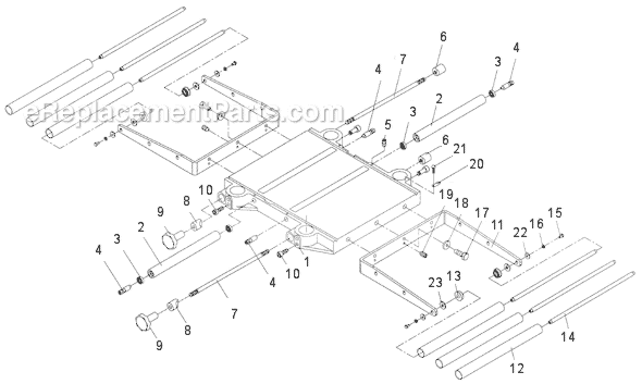 Jet JWP-15DX (708538) 15 in. Thickness Planer Page C Diagram