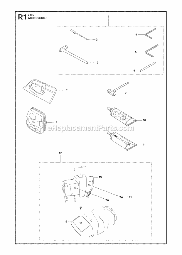 Jonsered FC2145 S (2011-02) Brushcutter Page B Diagram