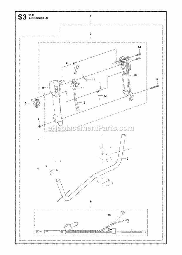 Jonsered FC2145 W (2010-09) Brushcutter Page C Diagram