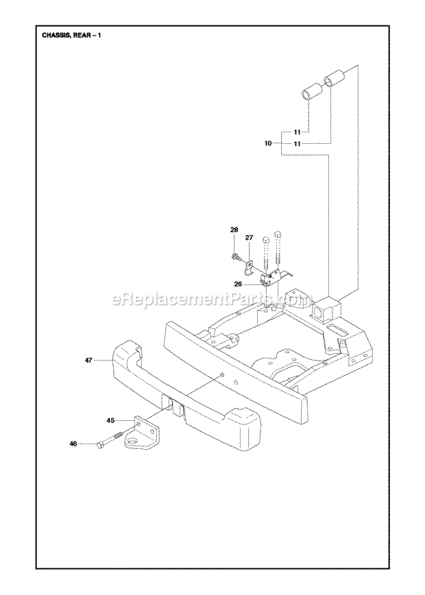 Jonsered FR2218 FA2 4x4 - 967179401 (2013) Frontrider Page B Diagram