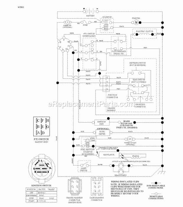 Jonsered LT 2213 A - 96041015403 (2012-08) Tractor Page I Diagram