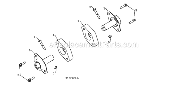 Jonsered ST 2106 - 96191002006 (2009-09) Snow Blower Page E Diagram