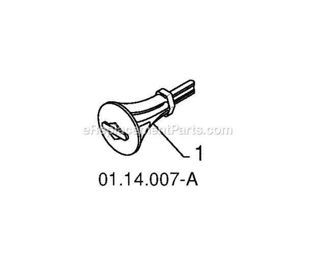 Jonsered ST 2106 - 96191002011 (2012-11) Snow Blower Page B Diagram