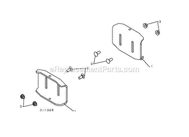 Jonsered ST 2106 - 96191002011 (2012-11) Snow Blower Page F Diagram