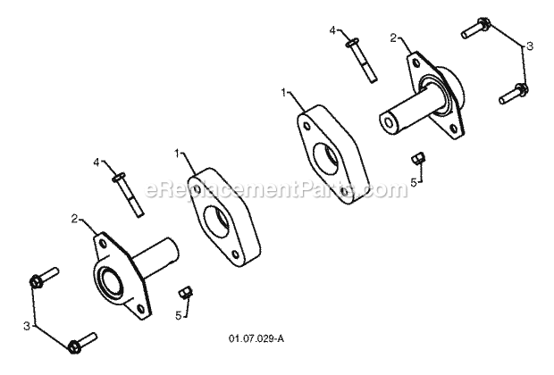 Jonsered ST 2109 E - 96191004000 (2010-06) Snow Blower Page D Diagram