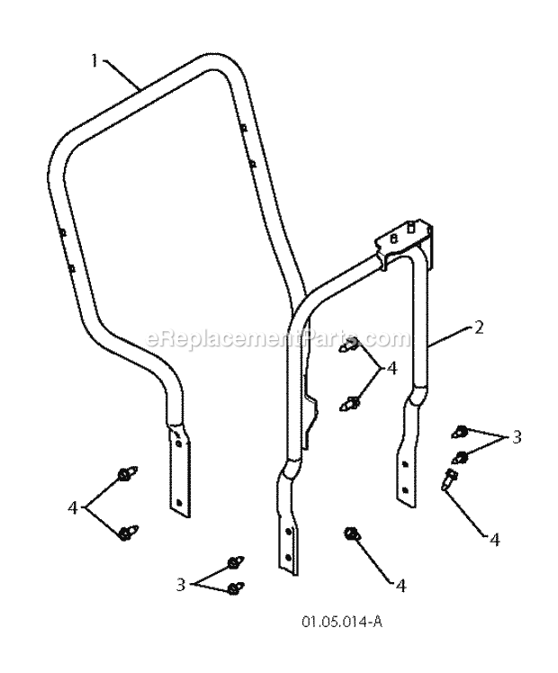 Jonsered ST 2109 E - 96191004001 (2010-08) Snow Blower Page Z Diagram