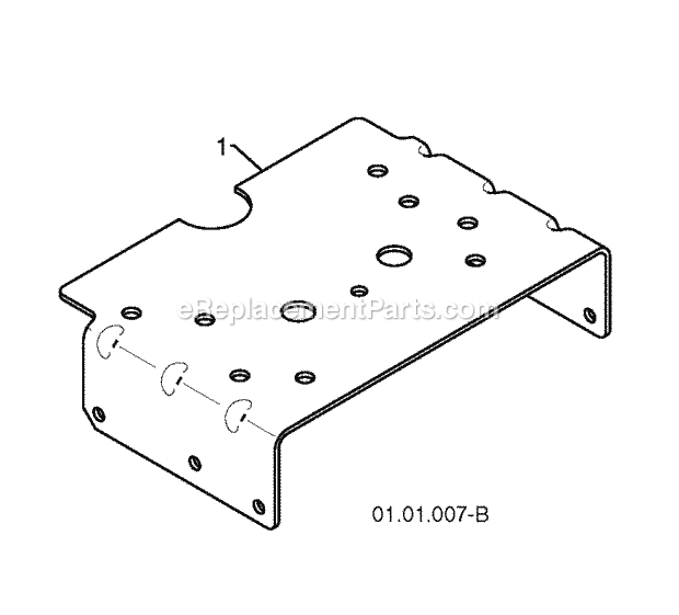Jonsered ST 2109 E - 96191004002 (2011-05) Snow Blower Chassis Engine Pulleys Diagram