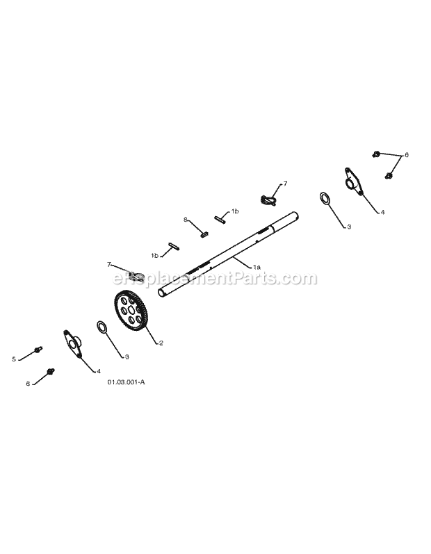 Jonsered ST 2111 E (2010-06) Snow Blower Page R Diagram