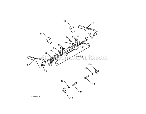 Jonsered ST 2111 E (2010-06) Snow Blower Page Y Diagram