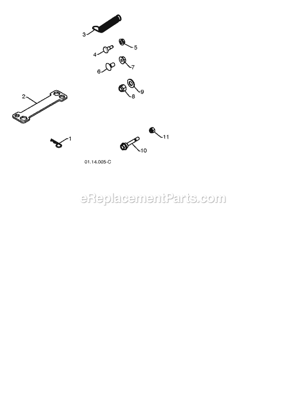 Jonsered ST 2111 E (2010-06) Snow Blower Assembly Diagram