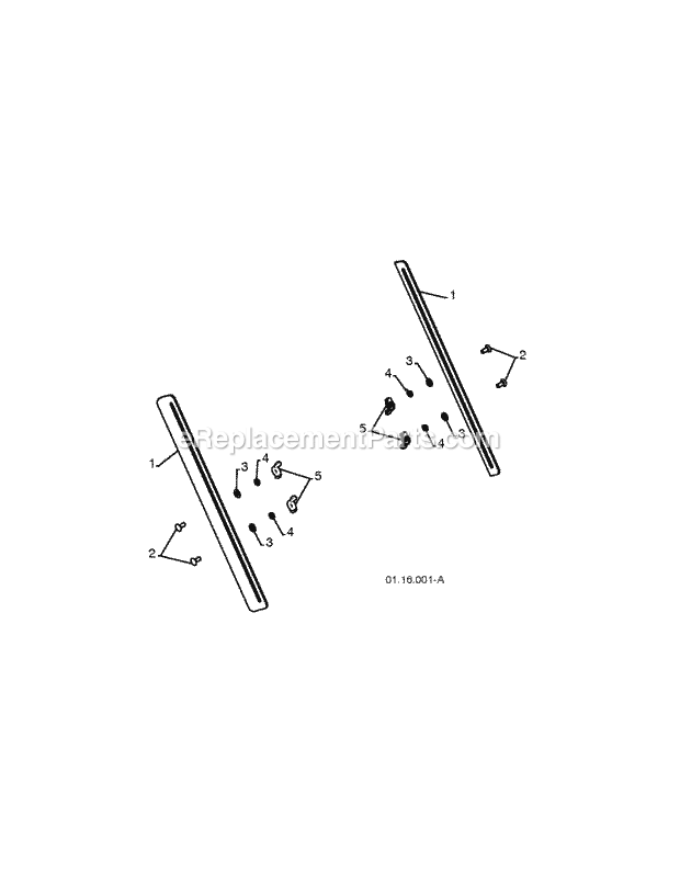 Jonsered ST 2111 E (2010-06) Snow Blower Page D Diagram