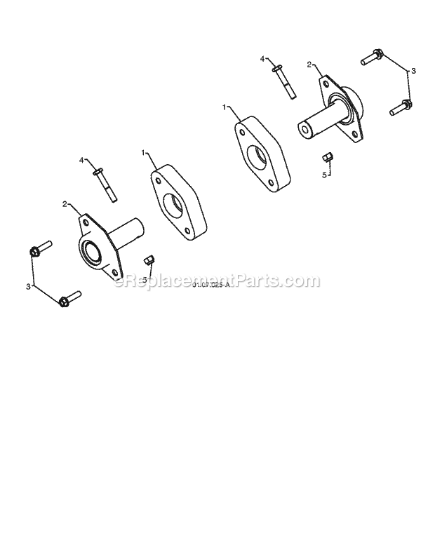 Jonsered ST 2111 E (2010-06) Snow Blower Page I Diagram