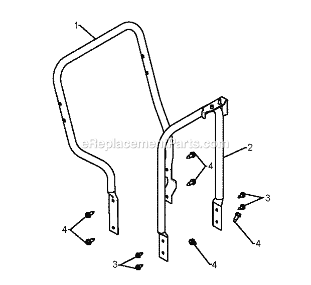 Jonsered ST 2111 E - 96191002204 (2008-09) Snow Blower Page R Diagram