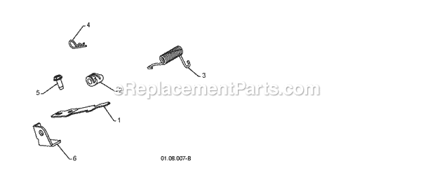 Jonsered ST 2111 E - 96191002204 (2008-09) Snow Blower Page T Diagram