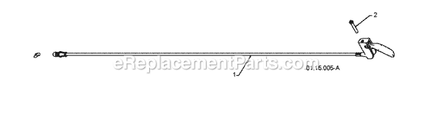 Jonsered ST 2111 E - 96191002204 (2008-09) Snow Blower Page Y Diagram