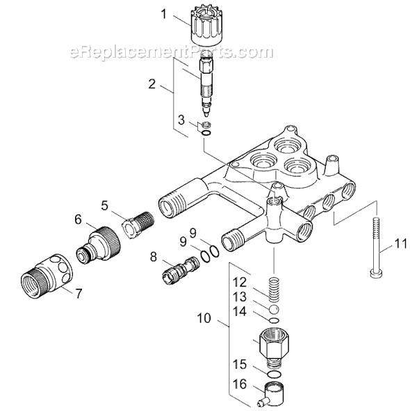 Karcher K 1750 G (1.884-112.0) Pressure Washer Page D Diagram