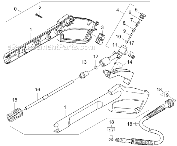 Karcher K 2000 G (1.884-672.0) Pressure Washer Page H Diagram