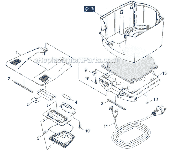 Karcher RC 3000 (1.269-103.0) Karcher Robotic Floor Vacuum Page I Diagram