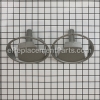 Karcher Screen Wheel Kit D200 Silver part number: 9.755-147.0