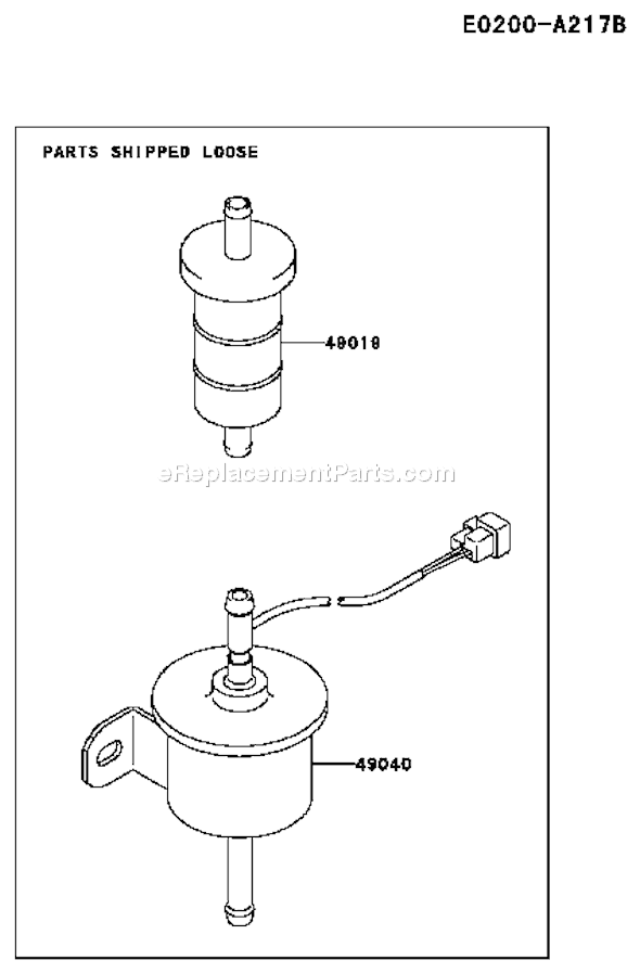 Kawasaki FD620D-AS17 4 Stroke Engine Page G Diagram