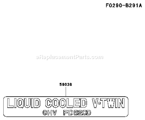 Kawasaki FD620D-FS17 4 Stroke Engine Page L Diagram