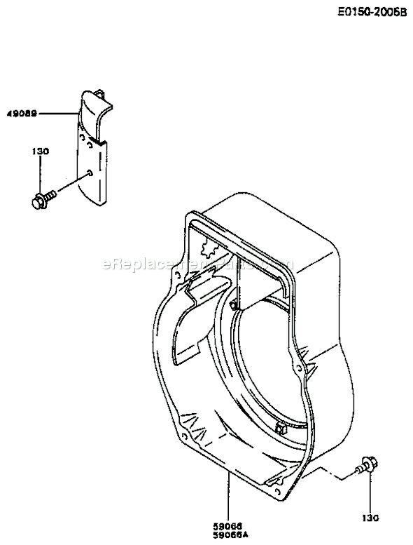 Kawasaki FG200D-AS01 4 Stroke Engine Page D Diagram