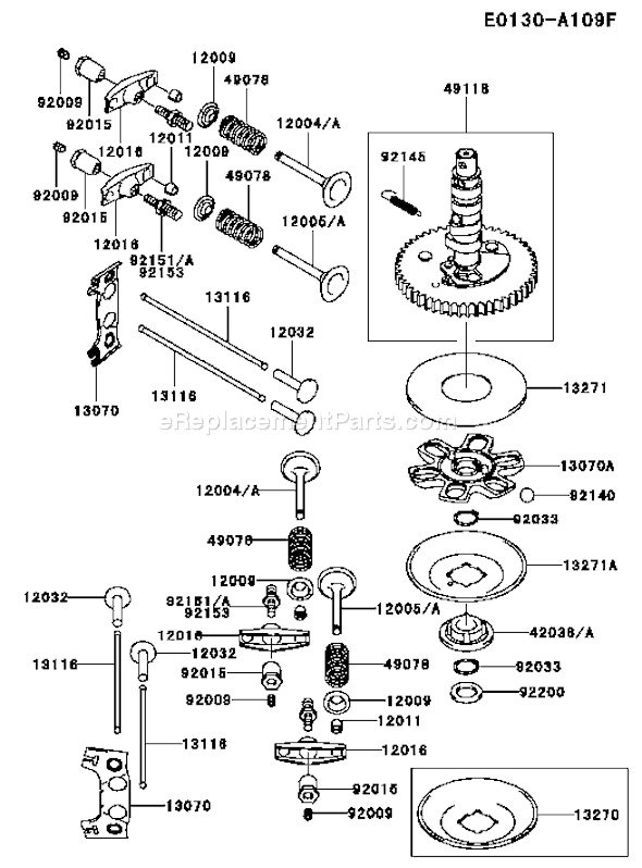 Kawasaki FH500V-AS19 4 Stroke Engine Page L Diagram