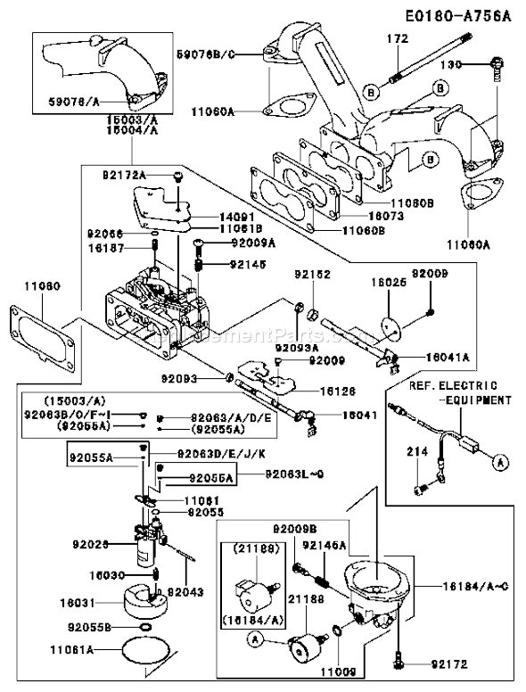 Kawasaki 4 Stroke Engine | FH661V