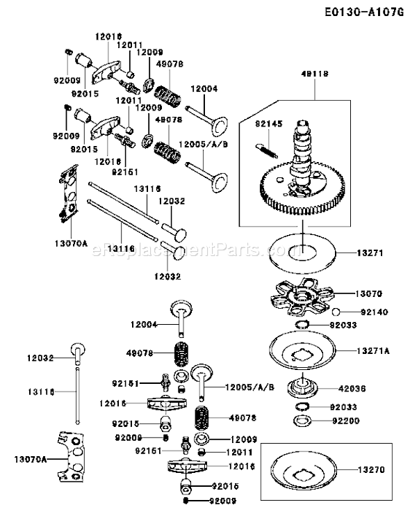 Kawasaki FH721V-BS06 4 Stroke Engine Page L Diagram