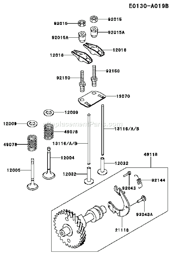 Kawasaki GE2200A-AS01 Generator Page P Diagram