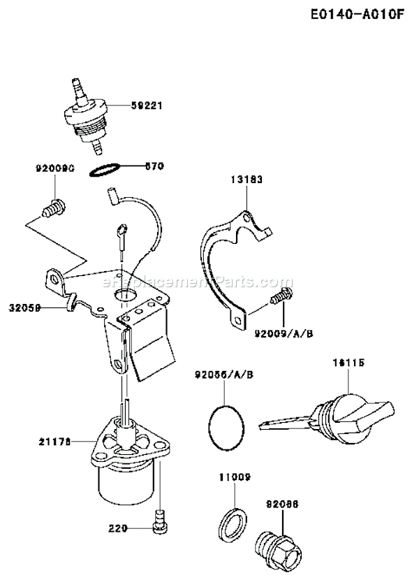 Kawasaki GE2200A-CS01 Generator Page L Diagram