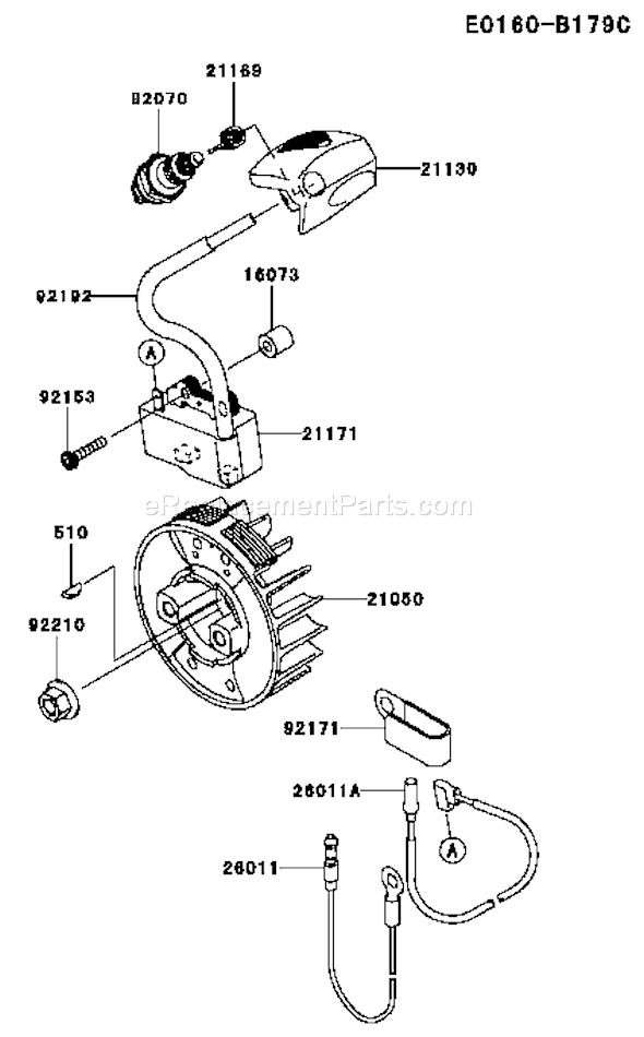 Kawasaki KCL525AC-A2 Hedge Trimer Page F Diagram