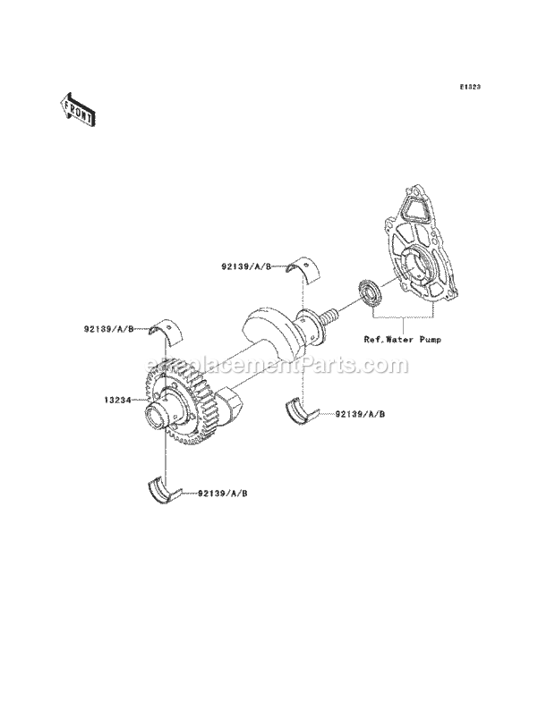 Kawasaki ER650-C9F (2009) Motorcycle Balancer Diagram