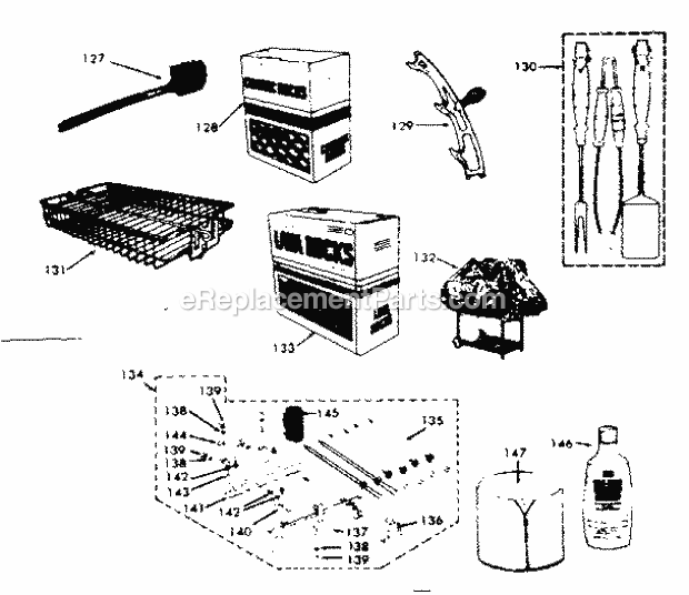 Kenmore 2581085180 Outdoor Gas Grill Optional_Accessories Diagram