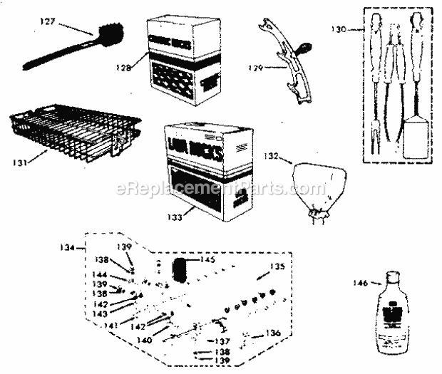 Kenmore 2581095081 Outdoor Gas Grill Optional_Accessories Diagram