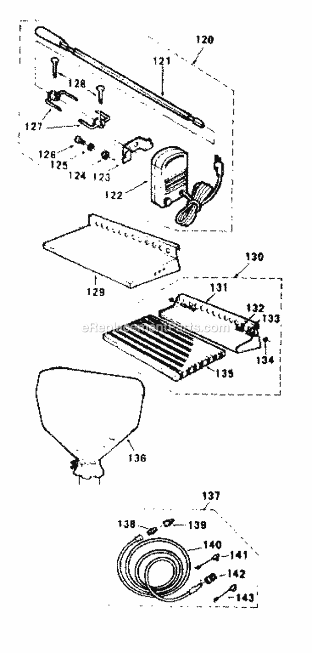 Kenmore 25822732 Outdoor Gas Grill Optional_Accessories Diagram