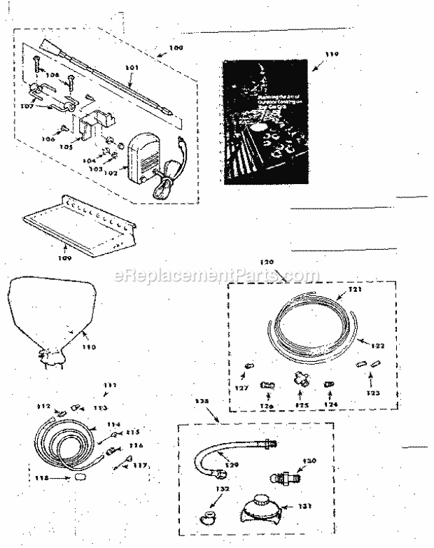 Kenmore 2582337730 Outdoor Gas Grill Optional_Accessories_Parts Diagram