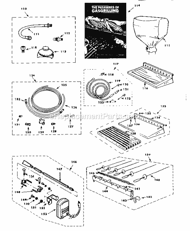 Kenmore 2582338030 Outdoor Gas Grill Optional_Accessories Diagram