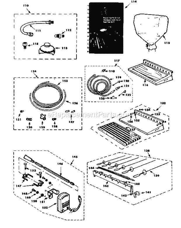 Kenmore 2582357990 Outdoor Gas Grill Optional_Accessories Diagram