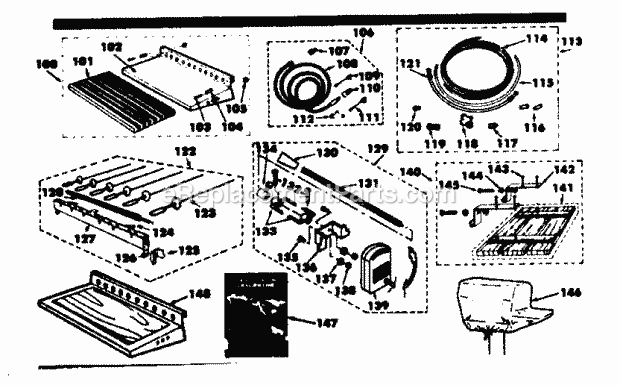 Kenmore 2582383580 Outdoor Gas Grill Optional_Accessories Diagram