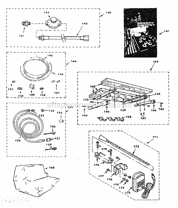 Kenmore 2582397650 Gas Grille Optional_Accessories Diagram