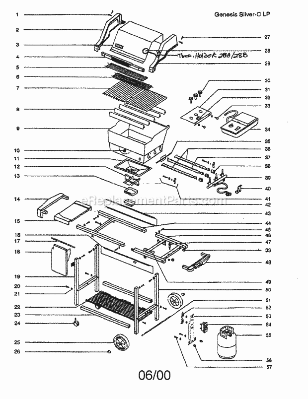 Kenmore 6162261001 Grill Gas_Grill Diagram