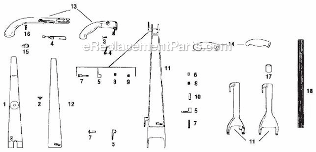 Kirby 508 Upright Page D Diagram